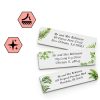 Glitter Owl White Address Labels High Gloss Finish-1