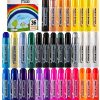 JOYIN Kids Paint Sticks 36 Colors Non Toxic Quick Dry-0