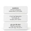 Bunny Badges White Address Labels Personalized Durable-3