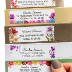 Glitter Owl Address Labels White Rectangular Paper 50 Pack-0