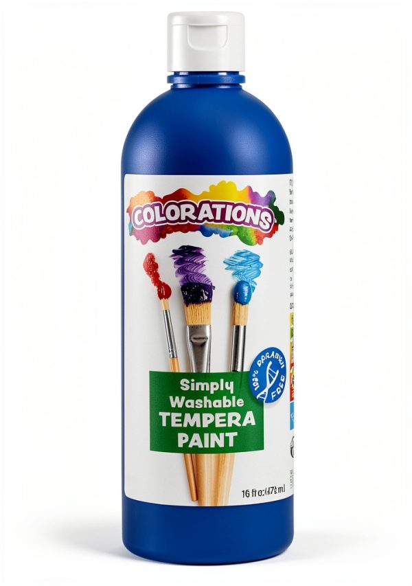 Colorations Washable Tempera Paint Paraben-Free Kids Art-6