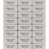 FungLam Address Labels White Adhesive 3000 Labels-0