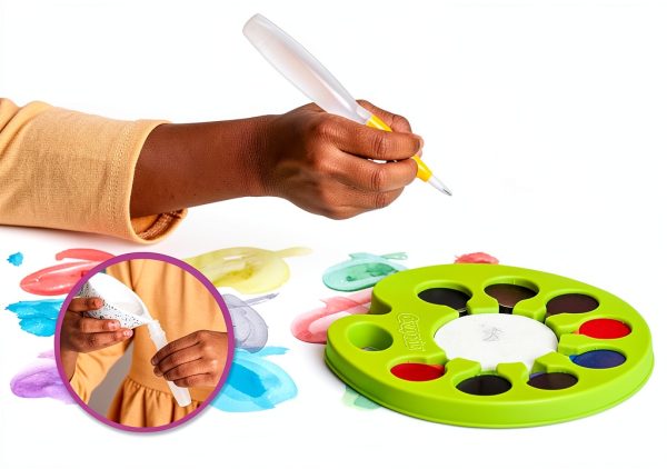 Crayola Washable Watercolor Paint Set Kids Art Supplies-3