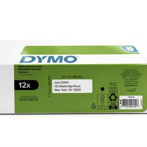 DYMO Address Labels Self Adhesive Thermal Printing 12 Rolls-0