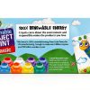 Crayola Washable Kids Paint Set 10 Colors Acrylic-6