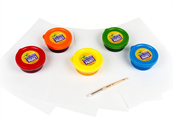 Crayola Spill Proof Washable Paint Kit for Kids Art-3