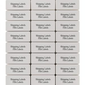 FungLam Address Labels White Adhesive Paper Office Supplies-0