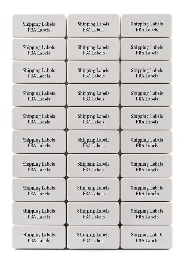 FungLam Address Labels White Adhesive Paper Office Supplies-0