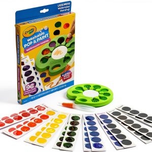 Crayola Washable Watercolor Paint Set Kids Art Supplies-0
