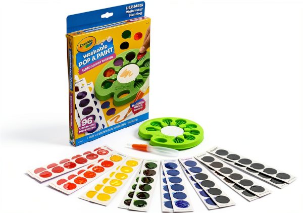 Crayola Washable Watercolor Paint Set Kids Art Supplies-0
