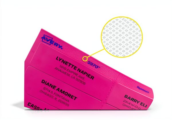 Avery Neon Address Labels Printable Laser Inkjet Assorted-2