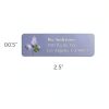 Flower Address Labels Personalized Self Adhesive Made in USA-2