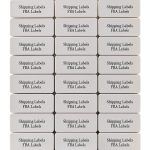 FungLam Address Labels White Adhesive Paper Office Supplies-0