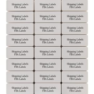 FungLam Address Labels White Adhesive Paper Office Supplies-0
