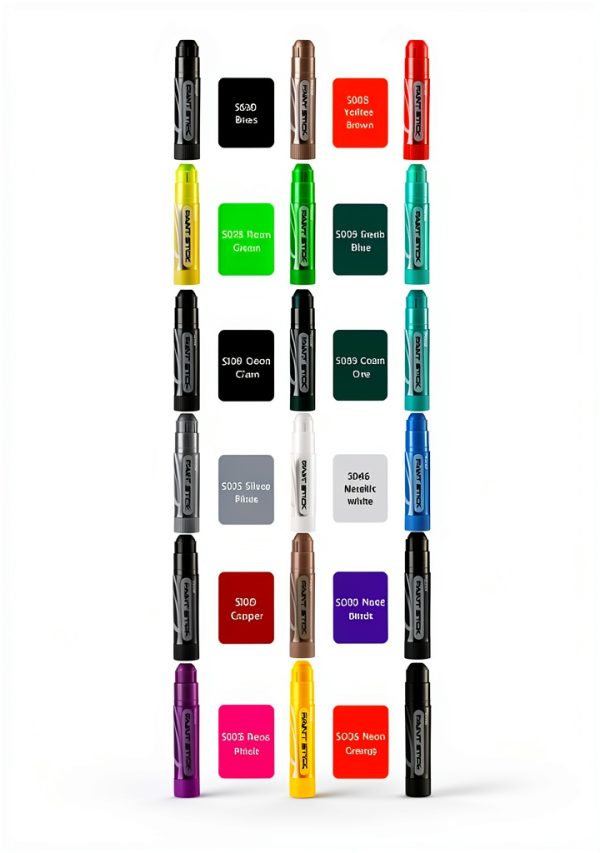 JOYIN Kids Paint Sticks 36 Colors Non Toxic Quick Dry-4