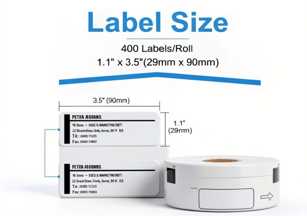 COLORWING DK1201 Thermal Address Labels Brother Compatible-1