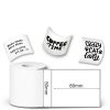 Ponek Thermal Labels White Square Plastic Office Supplies-2