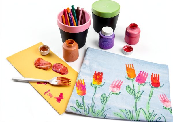 Crayola Washable Kids Paint Set 10 Colors Acrylic-8