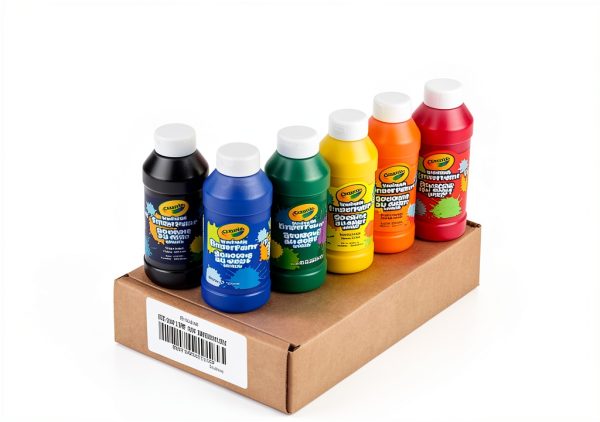 Crayola Kids Finger Paints Washable Art Supplies-4