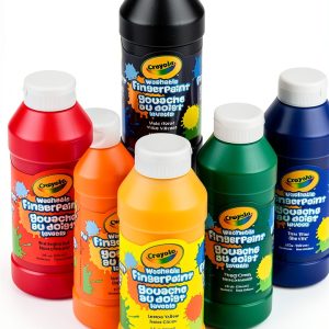 Crayola Kids Finger Paints Washable Art Supplies-0