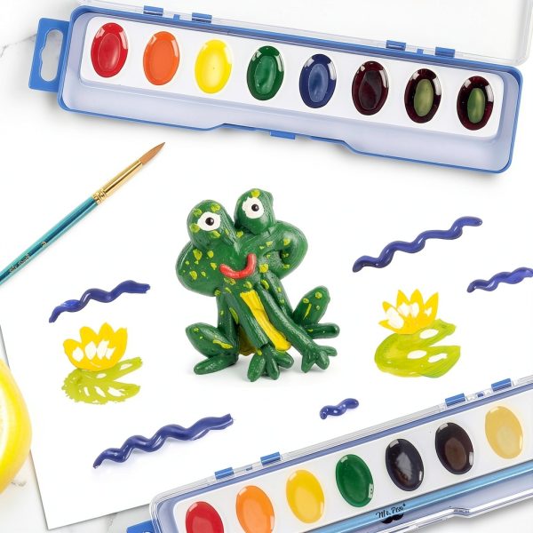 Mr. Pen Washable Watercolor Set Kids 60 Pack-5