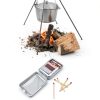 Metal Match Box Case Marsrut Stainless Steel Vintage Matchstick Holder-4