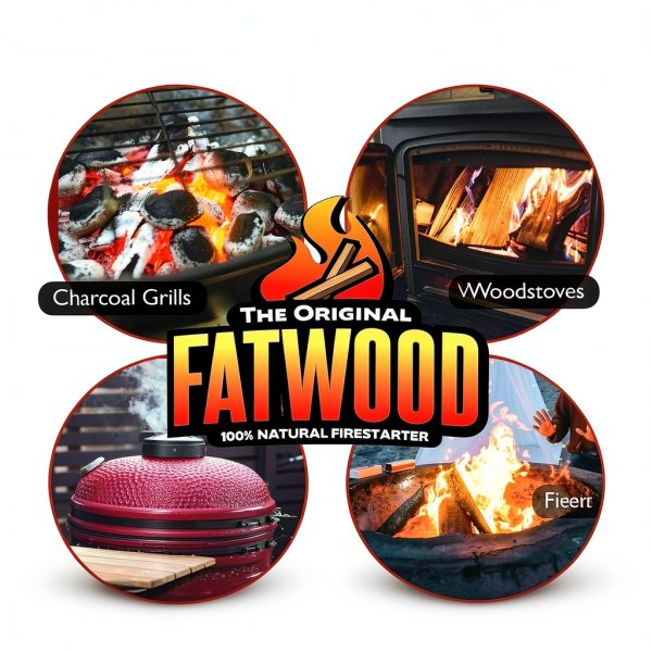 Betterwood 10lb Fatwood Pine Firestarter Water‑Resistant for Campfire-3
