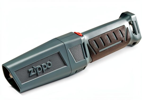 Zippo Firefast Bellows Brass Gray Modern Design for Camp Fire Starters-0