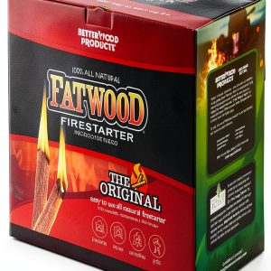Betterwood 10lb Fatwood Pine Firestarter Water‑Resistant for Campfire-0