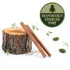 Greenes Fence Fatwood Fire Starter – 50 lb Box – 100% Natural Resin Pine Kindling – Chemical-Free All-Weather for Fireplaces, Campfires, Wood Stoves & Grills-6