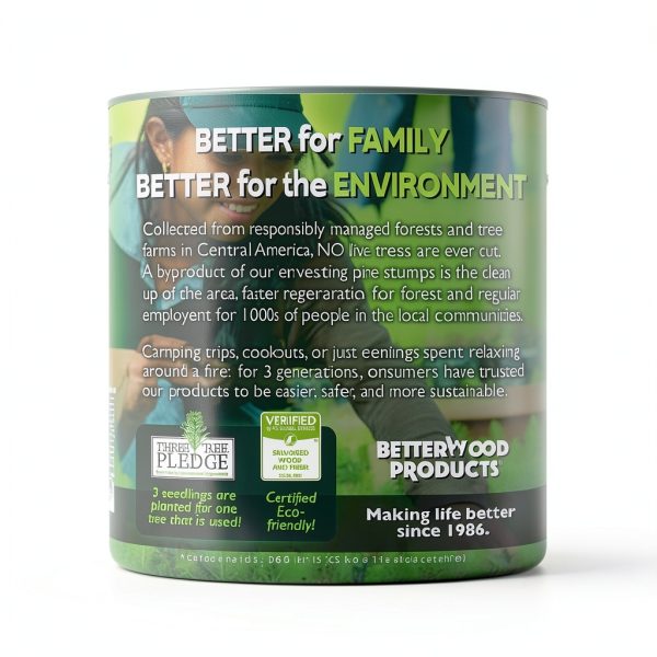Betterwood 10lb Fatwood Pine Firestarter Water‑Resistant for Campfire-6